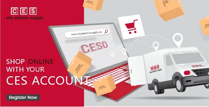 City electric supply, shop online with your CES account. Register now
