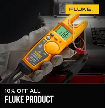 Fluke, 10% Off all fluke products.