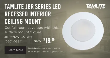Tamlite Lighting. Tamlite JBR Series LED Recessed Interior Ceiling Mount. Now $19.99