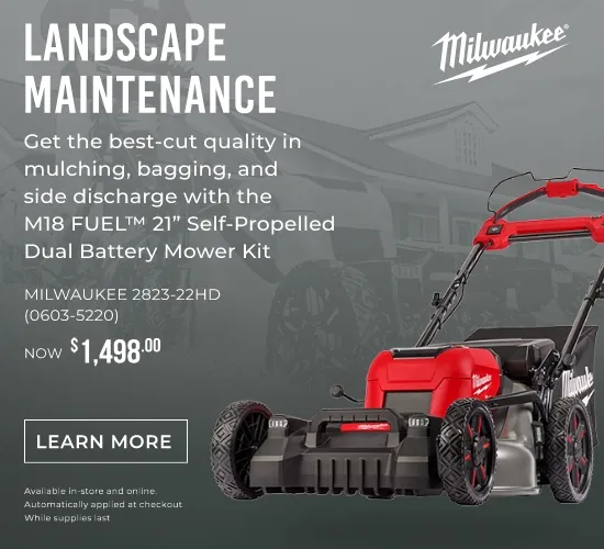 MILWAUKEE M18 FUEL™ 21 Self - Propelled Dual Battery Mower Kit. Shop Now