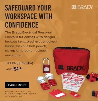 Brady 120886 Personal Lockout Kit