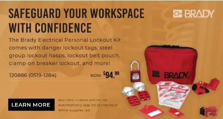 Brady 120886 Personal Lockout Kit